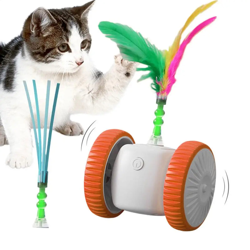 Brinquedo Automático Inteligente para Gatos – Diversão Interativa, Exercício Diário e Estímulo Mental para seu Gatinho!