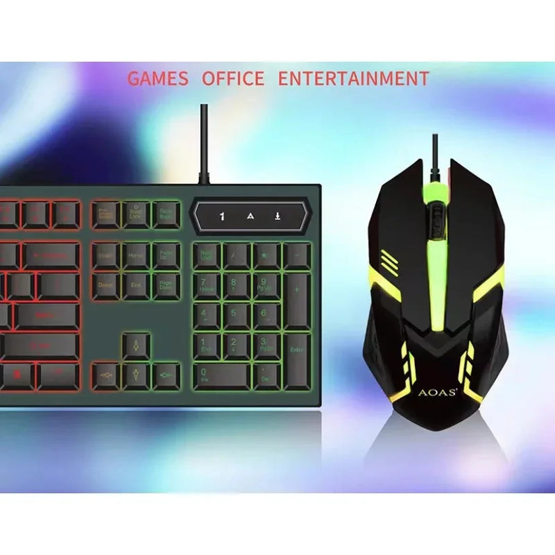 Kit Gamer Teclado e Mouse M300 – Preto (PT-BR)