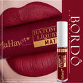 Batom Líquido Matte Mahav – Toque Aveludado e Cores Intensas